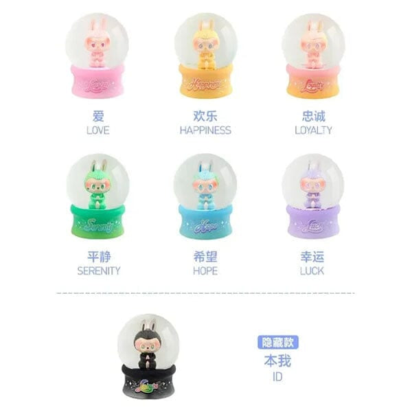Labubu Big Into Energy Snow Globe