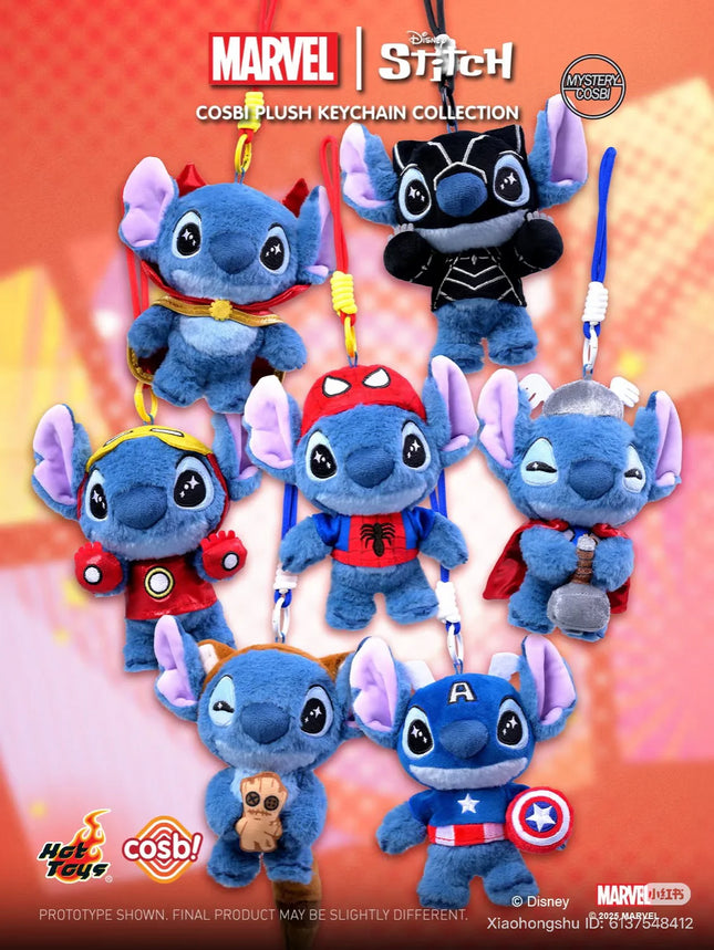 Stitch Marvel Plush Blind Box
