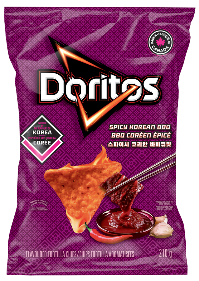 Doritos Spicy Korean BBQ Big Bag (CANADA)