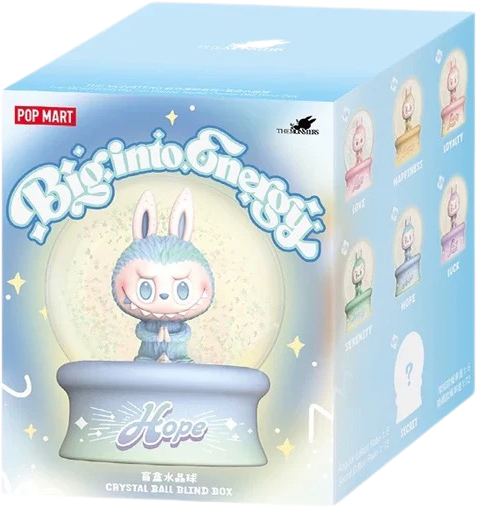 Labubu Big Into Energy Snow Globe