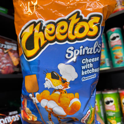 Cheetos Cheese with Ketchup Spirals (POLAND)