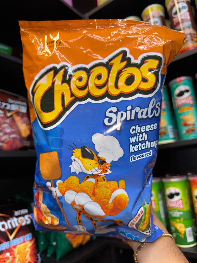Cheetos Cheese with Ketchup Spirals (POLAND)