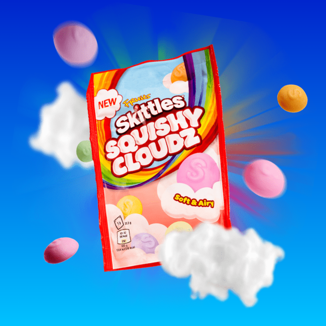 Skittles Squishy Clouds Fruit (UK)