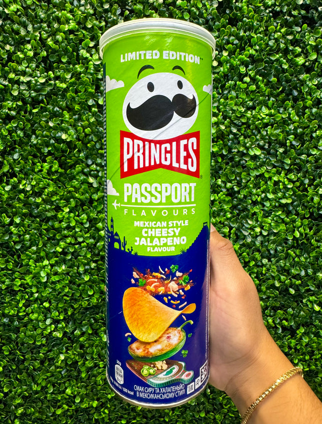 Pringles Mexican Style Cheesy Jalapeno (UNITED KINGDOM) (LIMITED EDITION)