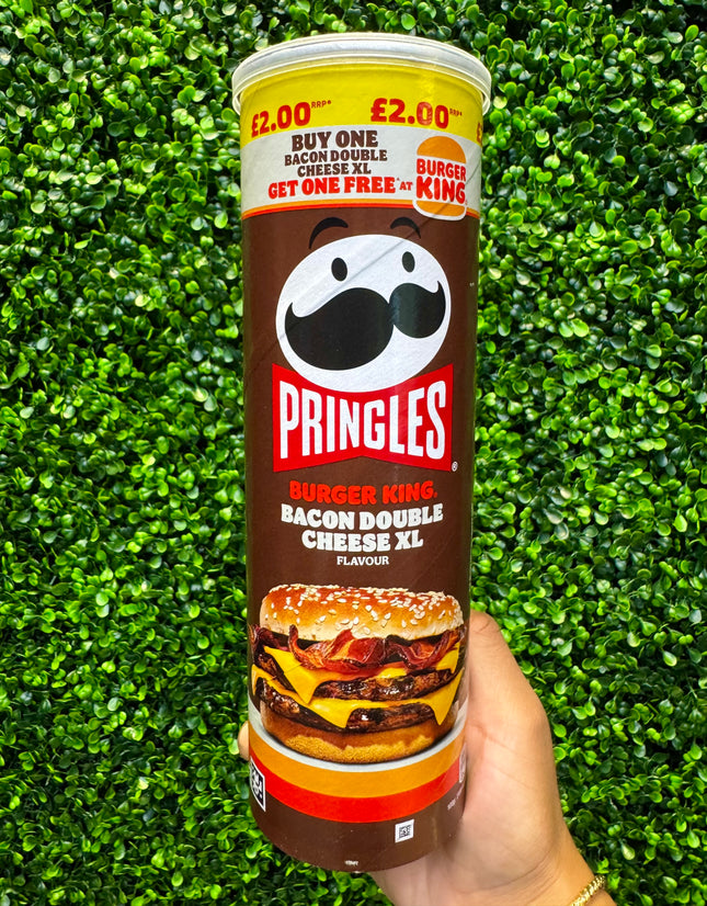 Pringles Burger King Bacon Double Cheese XL (UNITED KINGDOM) (LIMITED EDITION)