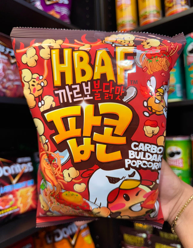 Carbonara Buldak Flavored Popcorn (KOREA)