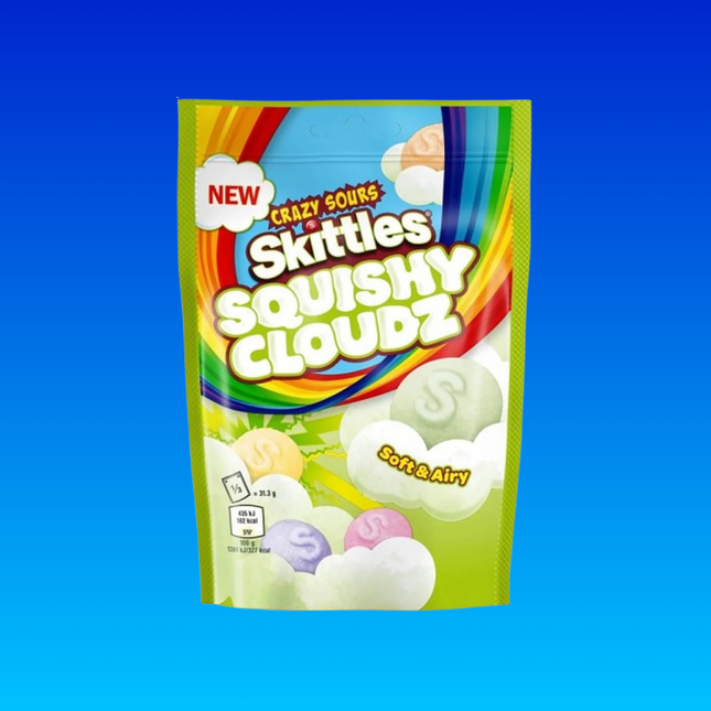 Skittles Squishy Clouds Crazy Sours (UK)
